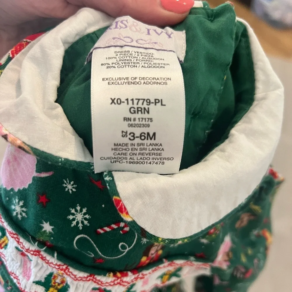 Iris & Ivy Nutcracker Print Dress - Picture 5 of 7